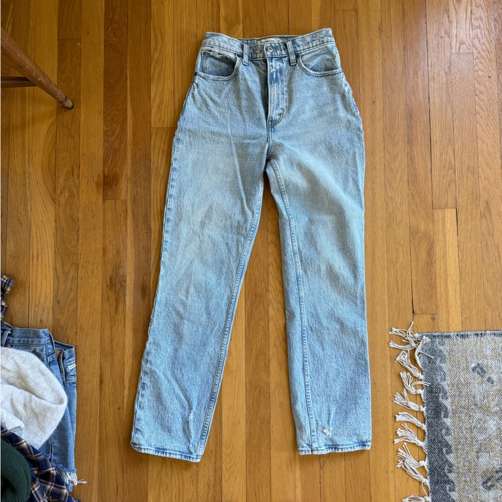 Curve Love High Rise Light Blue Jeans